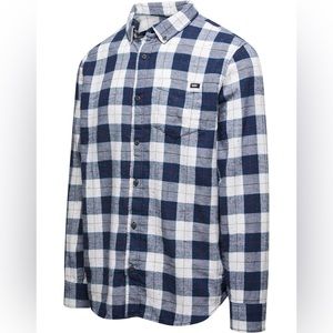 NWT Vans Monroe’s Flannel - Blue Oatmeal XL
